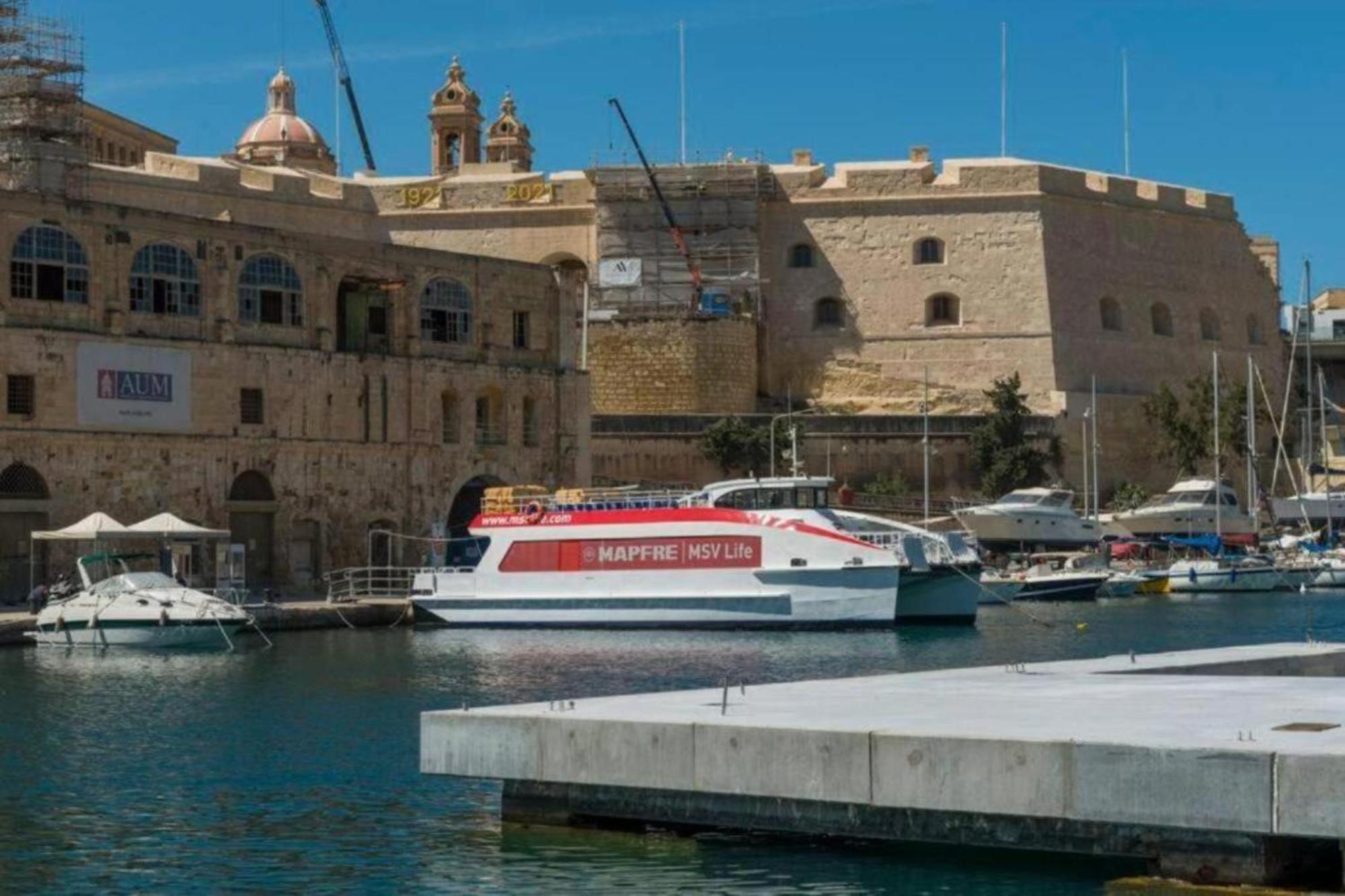 Authentic 1St Fl Apartment At The 3 Cities Marina Cospicua Ngoại thất bức ảnh